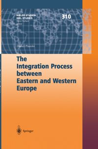 Buch Cover The Integration Process between Eastern and Western Europe