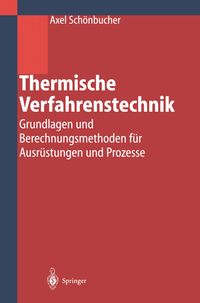Buch Cover Thermische Verfahrenstechnik