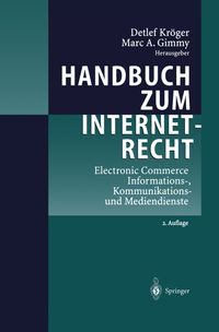 Buch Cover Handbuch zum Internetrecht