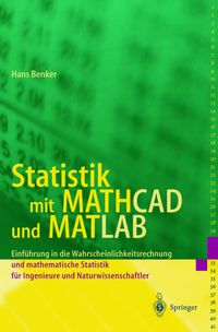 Buch Cover Statistik mit MATHCAD und MATLAB