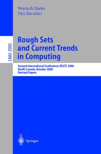Buch Cover Rough Sets and Current Trends in Computing