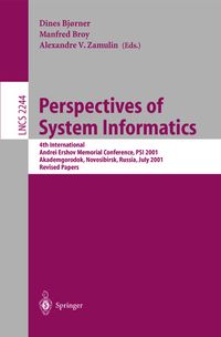 Buch Cover Perspectives of System Informatics