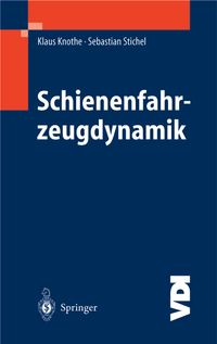 Buch Cover Schienenfahrzeugdynamik