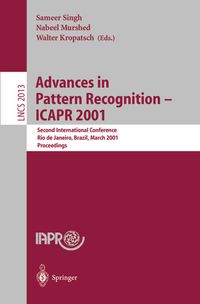 Buch Cover Advances in Pattern Recognition - ICAPR 2001