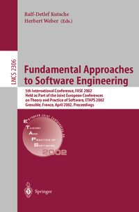 Buch Cover Fundamental Approaches to Software Engineering