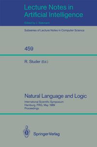 Buch Cover Natural Language and Logic