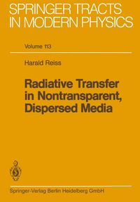Buch Cover Radiative Transfer in Nontransparent, Dispersed Media