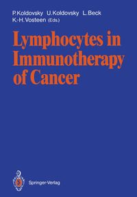 Buch Cover Lymphocytes in Immunotherapy of Cancer