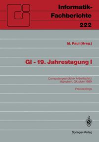 Buch Cover GI — 19. Jahrestagung I