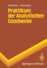 Buch Cover Praktikum der Analytischen Geochemie