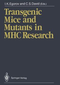 Buch Cover Transgenic Mice and Mutants in MHC Research