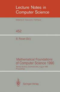 Buch Cover Mathematical Foundations of Computer Science 1990