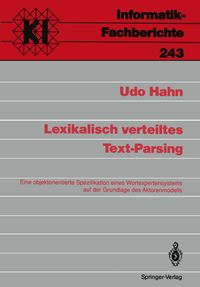 Buch Cover Lexikalisch verteiltes Text-Parsing