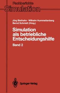 Buch Cover Simulation als betriebliche Entscheidungshilfe