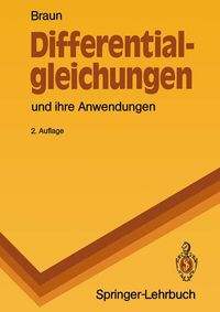 Buch Cover Differentialgleichungen und ihre Anwendungen
