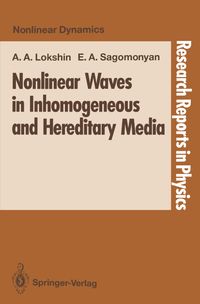 Buch Cover Nonlinear Waves in Inhomogeneous and Hereditary Media