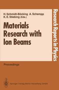 Buch Cover Materials Research with Ion Beams