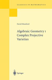 Buch Cover Algebraic Geometry I