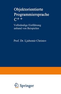 Buch Cover Objektorientierte Programmiersprache C++