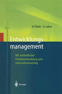 Buch Cover Entwicklungsmanagement