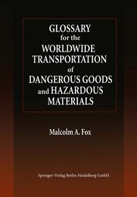 Buch Cover Glossary for the Worldwide Transportation of Dangerous Goods and Hazardous Materials
