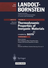 Buch Cover Elements and Binary Systems from Ag-AI to Au-TI