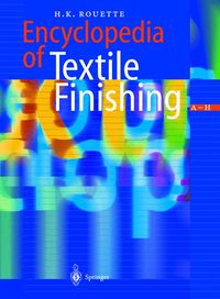 Buch Cover Encyclopedia of Textile Finishing