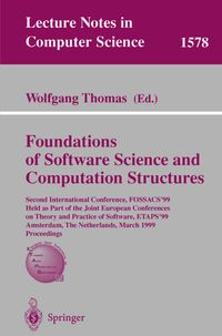Buch Cover Foundations of Software Science and Computation Structures