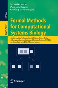 Buch Cover Formal Methods for Computational Systems Biology