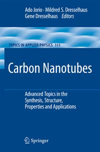 Buch Cover Carbon Nanotubes