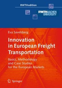 Buch Cover Innovation in European Freight Transportation