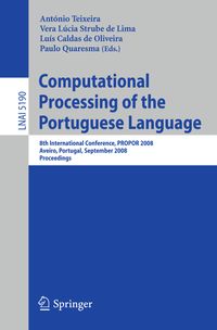 Buch Cover Computational Processing of the Portuguese Language