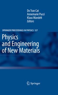 Buch Cover Physics and Engineering of New Materials