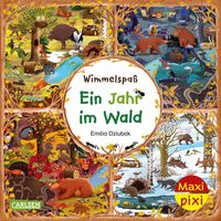 Buch Cover Maxi Pixi 521: Wimmelspaß. Ein Jahr im Wald