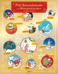 Buch Cover Pixi Adventskalender GOLD 2022