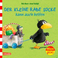 Buch Cover Maxi Pixi 230: Der kleine Rabe Socke kann auch helfen