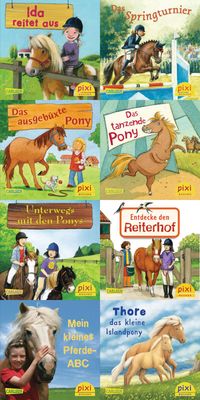 Buch Cover Pixi-8er-Set 231: Pferde-Freundschaften (8x1 Exemplar)