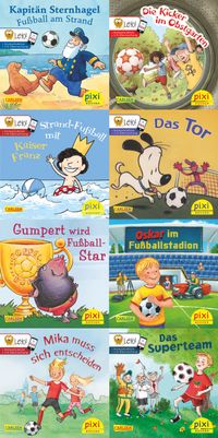 Buch Cover Pixi-8er-Set 237: Der Ball ist rund (8x1 Exemplar)