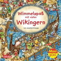 Buch Cover Wimmelspaß mit vielen Wikingern