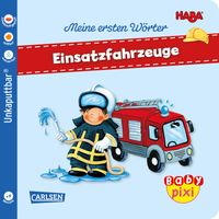 Buch Cover Baby Pixi (unkaputtbar) 95: VE 5 HABA Erste Wörter: Einsatzfahrzeuge (5 Exemplare)