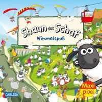 Buch Cover Maxi Pixi 376: VE 5: Shaun das Schaf Wimmelspaß (5 Exemplare)