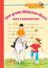Buch Cover LESEMAUS zum Lesenlernen Sammelbände: Das große Mädchen-Buch zum Lesenlernen