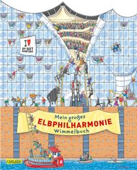 Buch Cover Mein großes Elbphilharmonie-Wimmelbuch