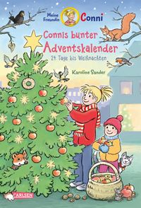 Buch Cover Meine Freundin Conni - Connis bunter Adventskalender