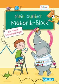Buch Cover Schlau für die Schule: Mein bunter Motorik-Block