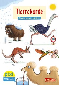 Buch Cover Pixi Wissen 116: VE 5 Tierrekorde