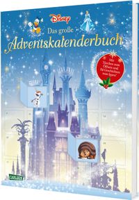 Buch Cover Disney: Das große Disney-Adventskalenderbuch - mit Türchen zum Öffnen