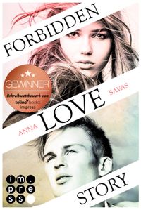 Buch Cover Forbidden Love Story. Weil ich dir begegnet bin