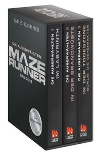 Buch Cover Maze Runner-Trilogie - Die Auserwählten