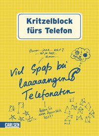 Buch Cover Kritzelblock: Kritzelblock fürs Telefon